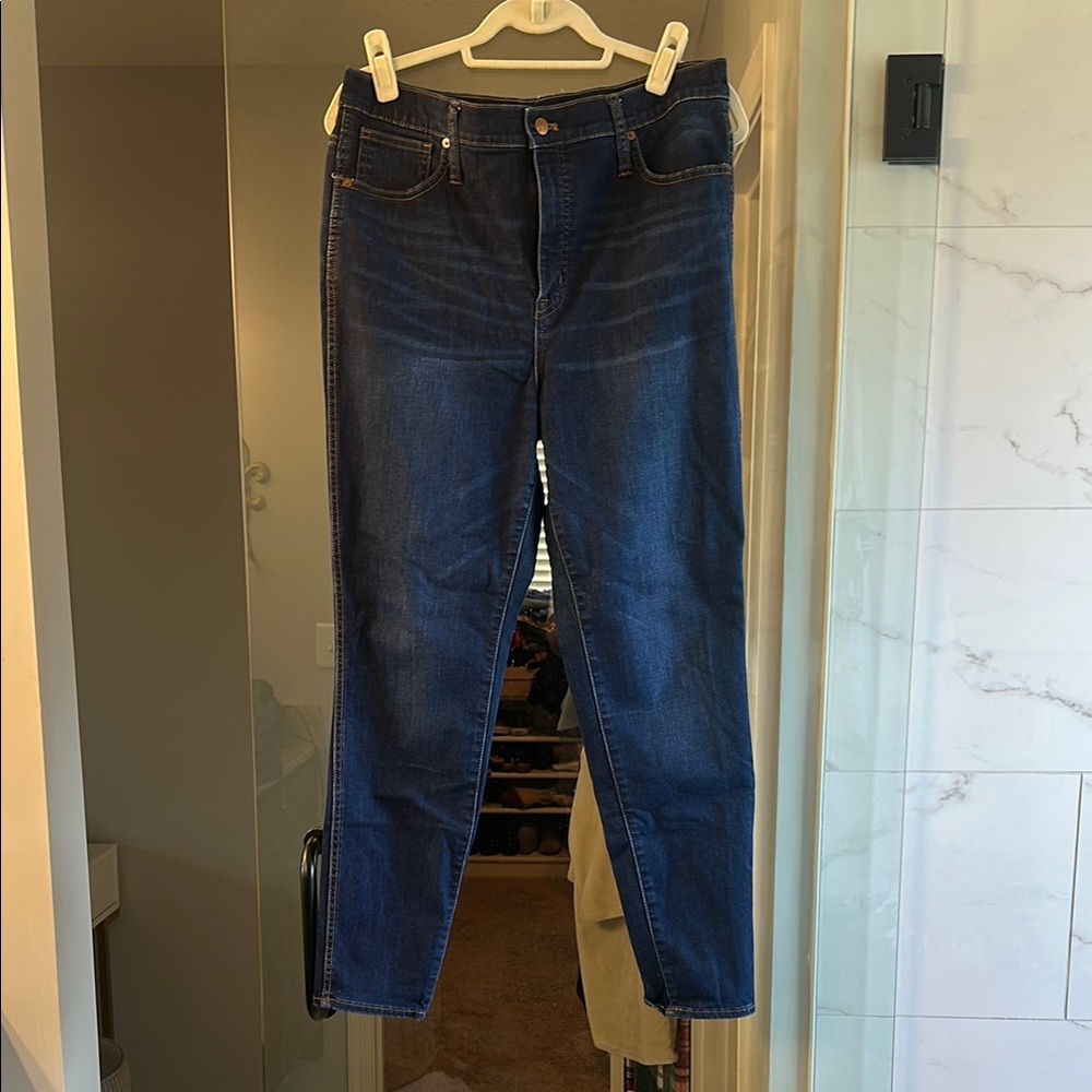 Madewell Indigo Denim Jeans